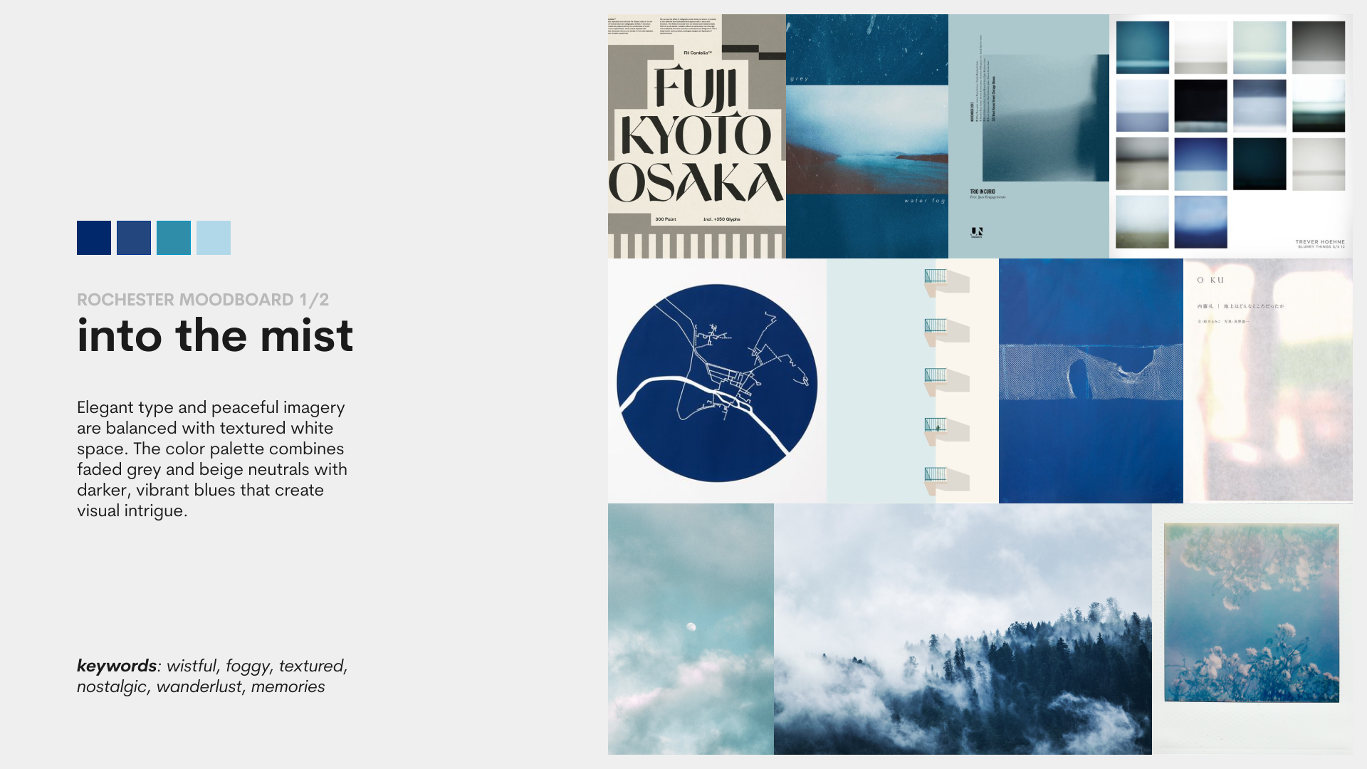 moodboard 1: into the mist